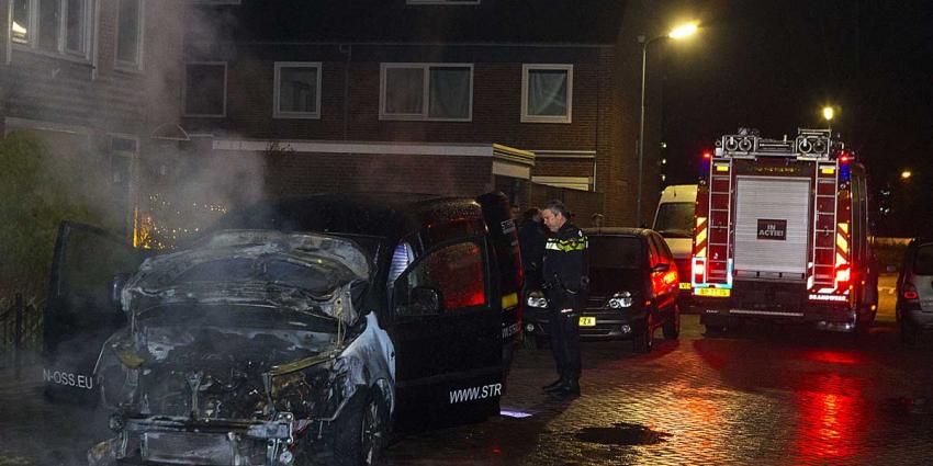 Opnieuw bestelauto van zelfde bestuurder uitgebrand in Den Bosch