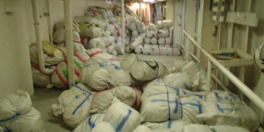 Recordvangst marihuana door Marine in het Caribische Gebied