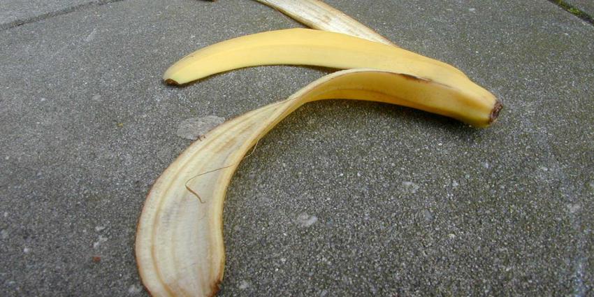 banaan-schil-glijden