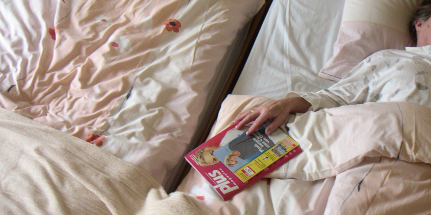Slaapt u in een bed vol strond?