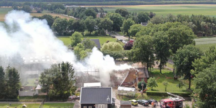 boerderijbrand-luchtfoto