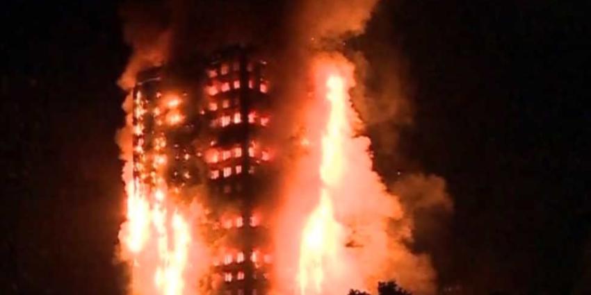Kortsluiting koelkast mogelijk oorzaak brand in woontoren Londen