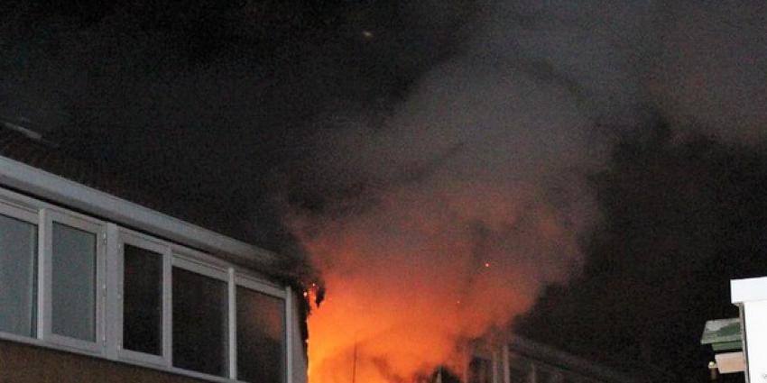 acht woningen, ontruimd, brand, woning, assen