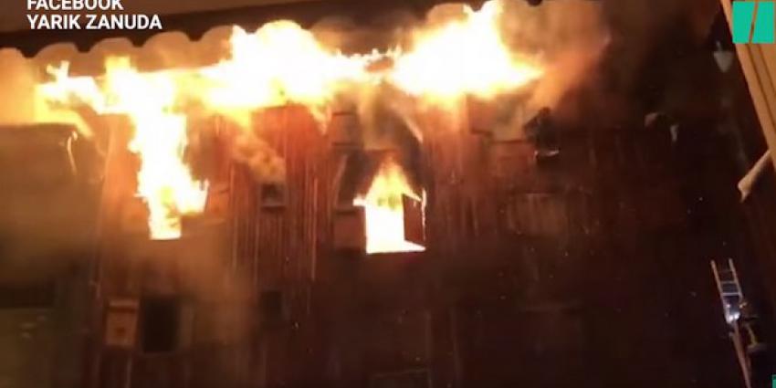 Doden bij grote brand in Frans skioord