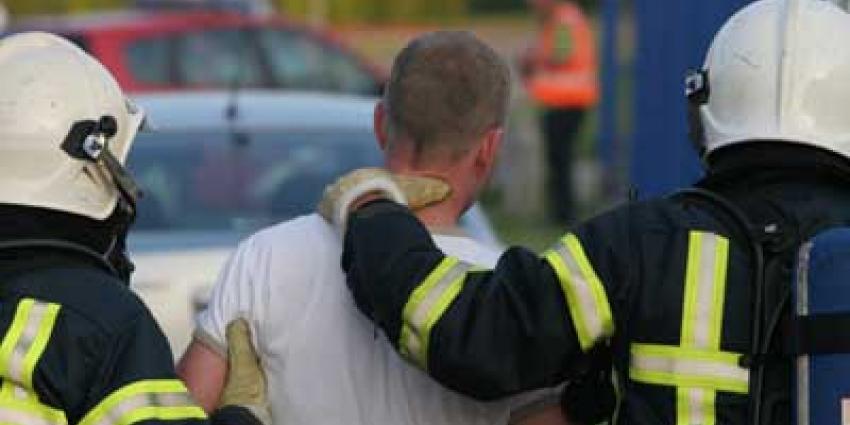 Foto van geweld tegen brandweer | Archief EHF