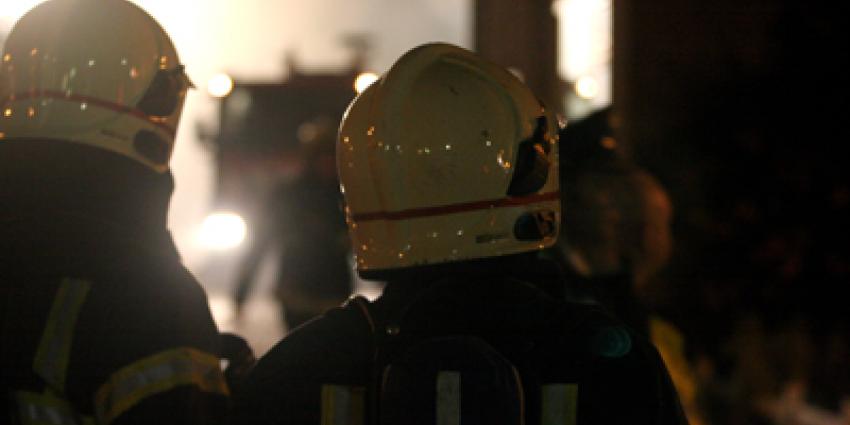 Foto van brandweermannen in de avond | Archief EHF