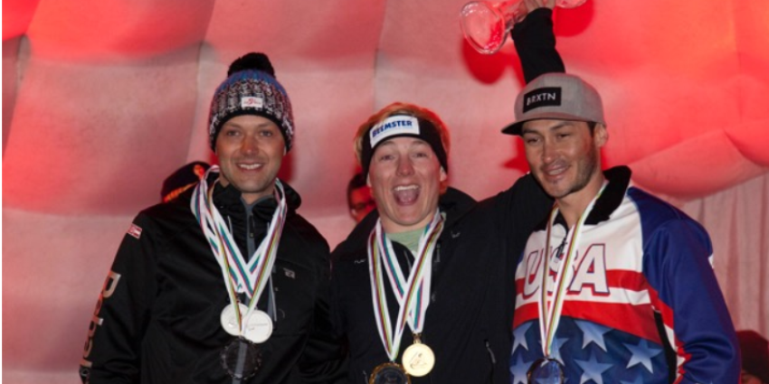 Cristal Globe voor snowboarder Chris Vos