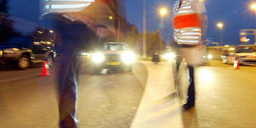 Verkeerscontrole in Groningen