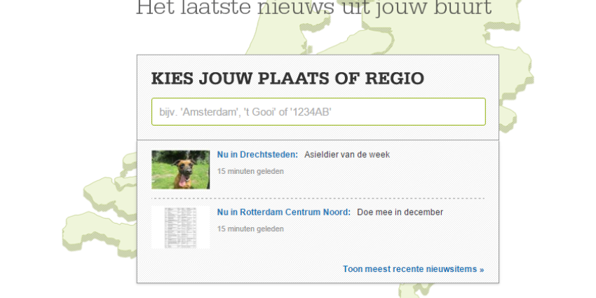 Dichtbij.nl is niet meer zo dichtbij in kerngebieden