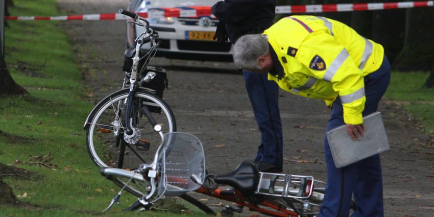 Foto van fiets ongeval politie | Archief EHF