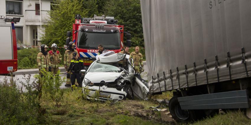 Dode bij ernstig ongeval op N209 in Bergschenhoek