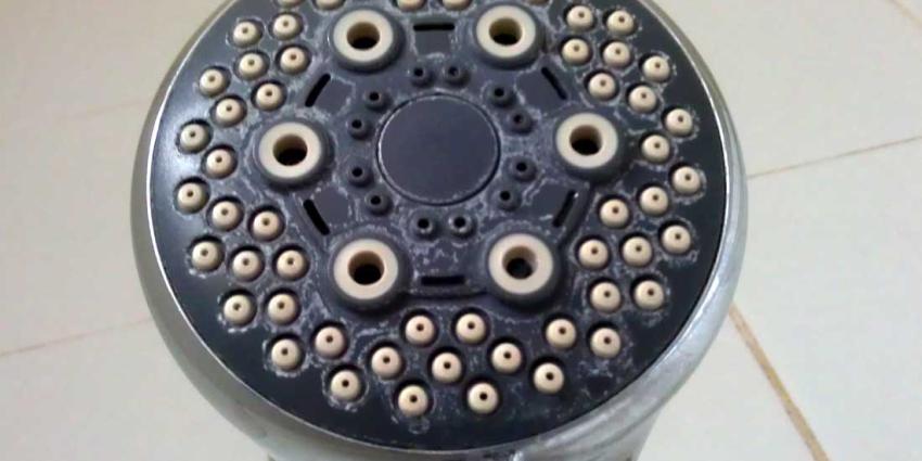 naakte man, binnendringen, woning, douchen