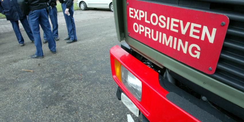 EOD maakt handgranaat Zoetermeer onschadelijk