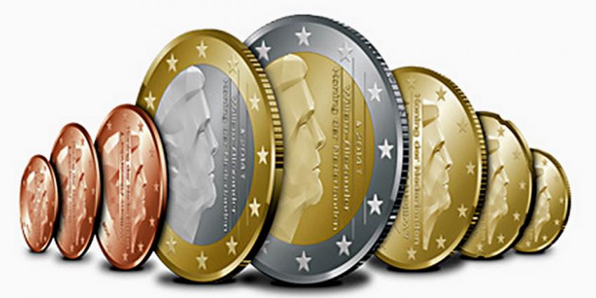 Foto van euro munten koning Willem-Alexander | Koninklijke Nederlandse Munt