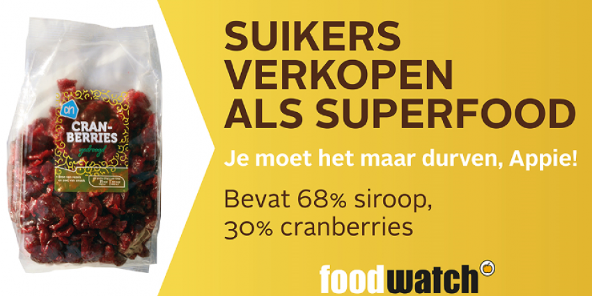 Albert Heijn Cranberries winnen ‘Gouden Windei’