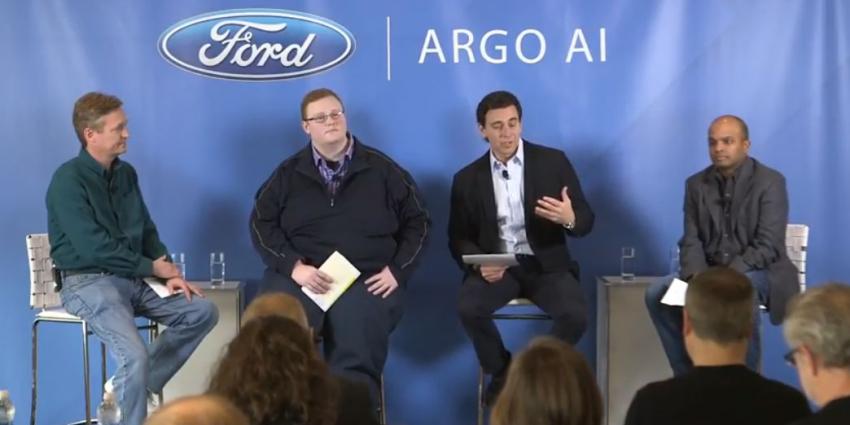 Ford investeert 1 miljard dollar in autonoom rijdende auto’s 
