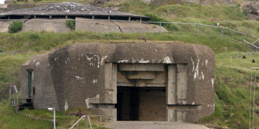 Foto van fort bunker oorlog | Archief EHF