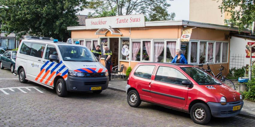 Overval op snackbar Tante Suus