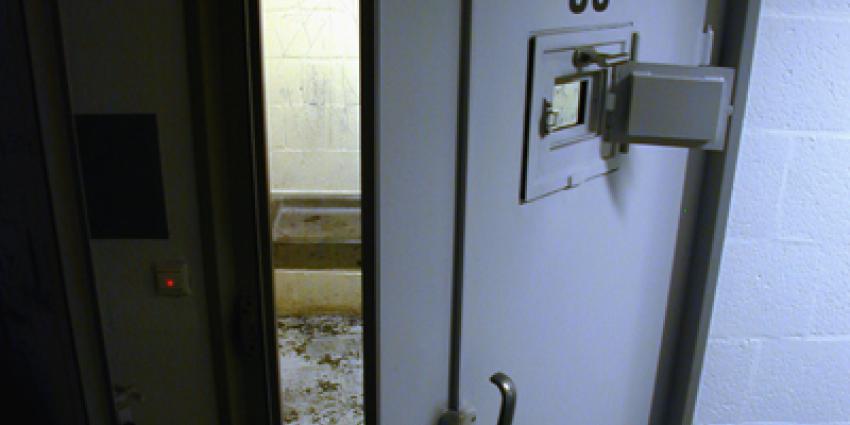 Foto van open celdeur | Archief EHF