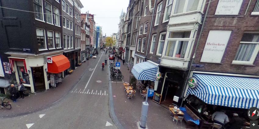 Raam restaurant beschoten in Amsterdam