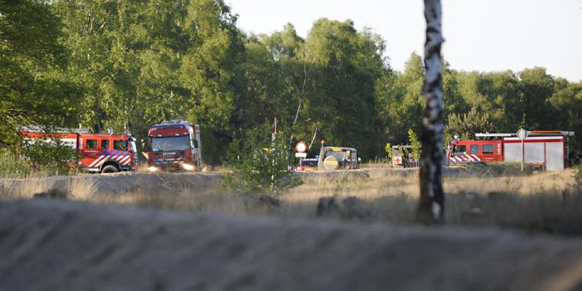 Foto van heidebrand brandweerwagens | BON