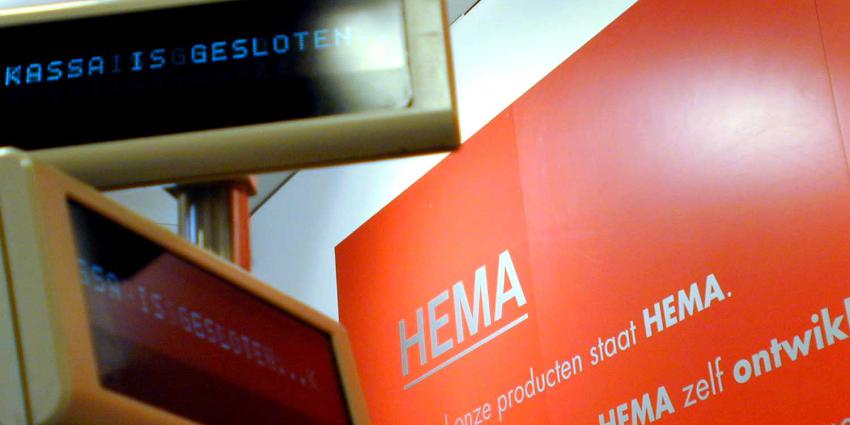 Kassa bij de Hema