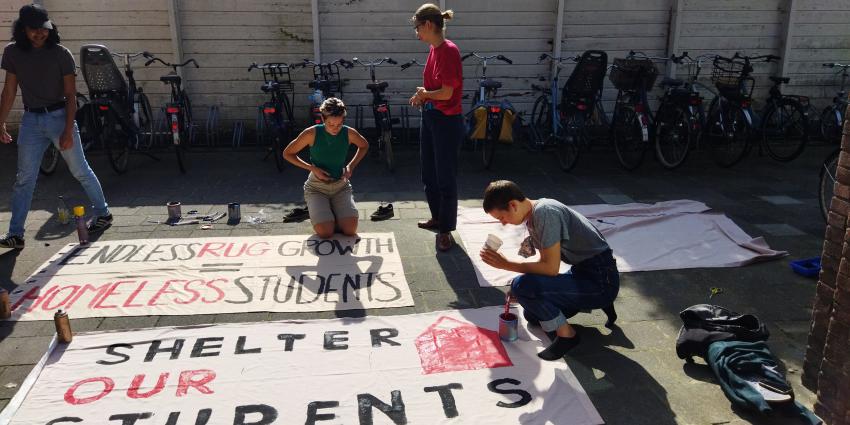 Bewoners in Groningen nemen dakloze studenten in huis
