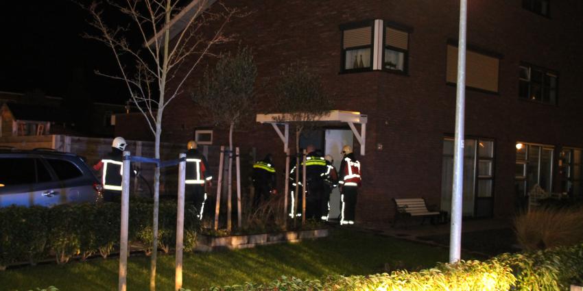 Ethanol-haard brand ongecontroleerd in woning Delfzijl 