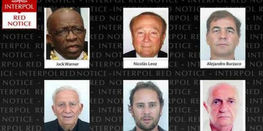FIFA-officials op lijst Interpol