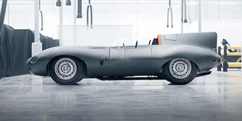  Jaguar neemt de legendarische D‑type raceauto weer in productie 