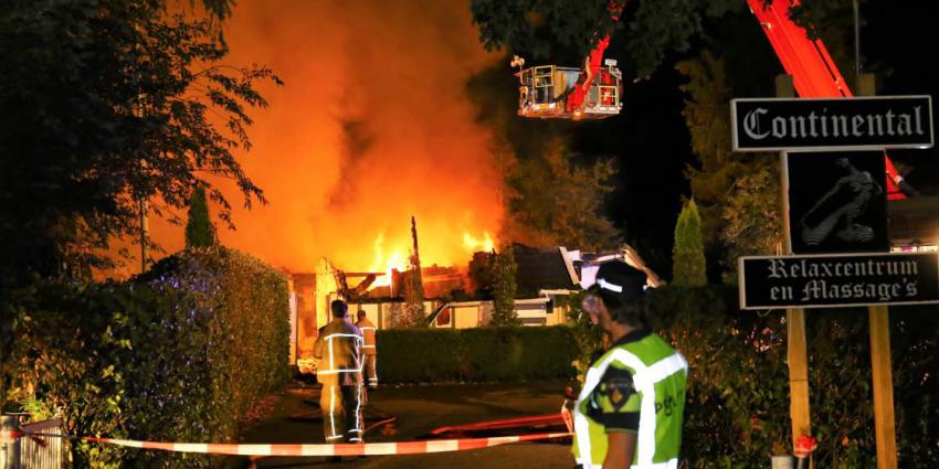 Sexclub in de as na brand bij De Kiel