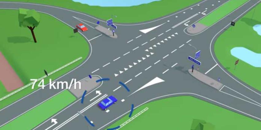 Eerste slimme kruising ligt in Friesland