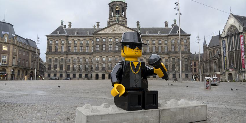 Lego Andre Hazes op de Dam