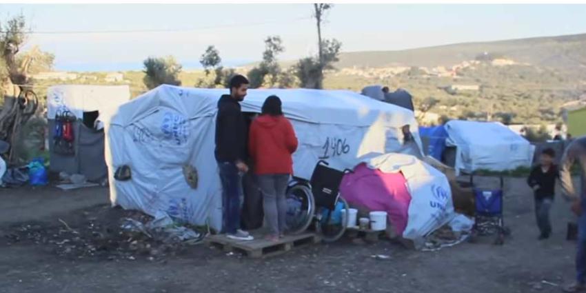 Griekenland: omstandigheden kamp Moria, Lesbos, onhoudbaar