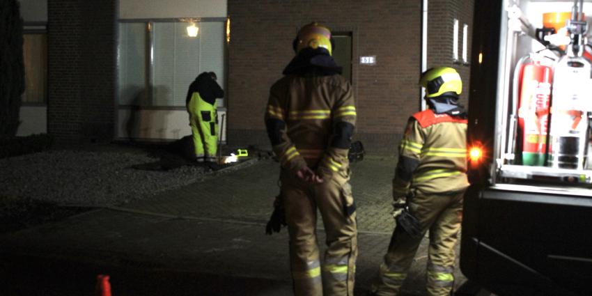 Hulpdiensten ter plaatse