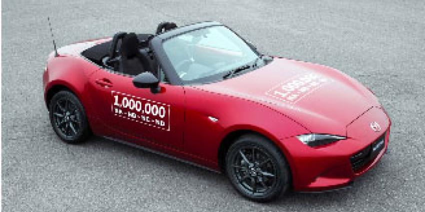 Mazda MX-5 bereikt mijlpaal van 1 miljoen exemplaren