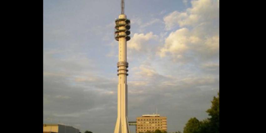 Rotterdamse zendmast weer in werking na brand