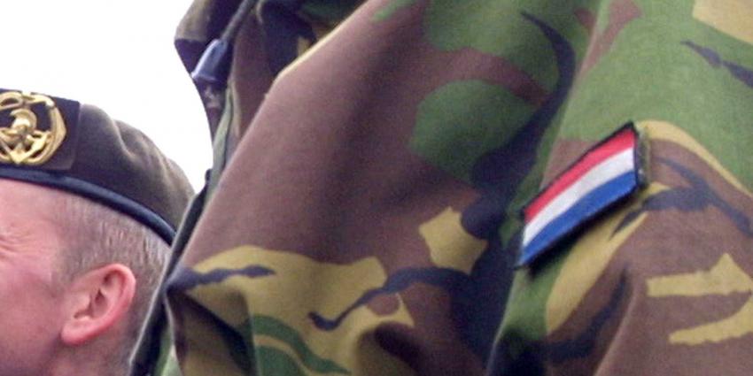 militair-camouflage-vlag