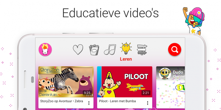 YouTube Kids nu in Nederland beschikbaar