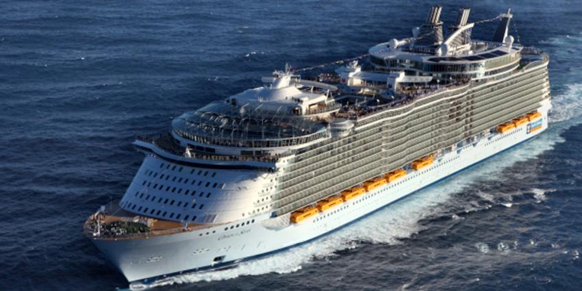 Grootste cruiseschip ter wereld komt naar Rotterdam