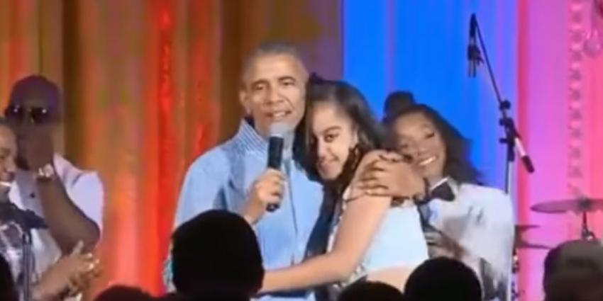 Malia Obama gespot op dansvloer van nachtclub aan het Leidseplein