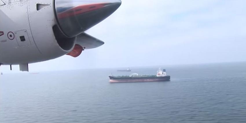 Defensie controleert boven Noordzee op olielozingen
