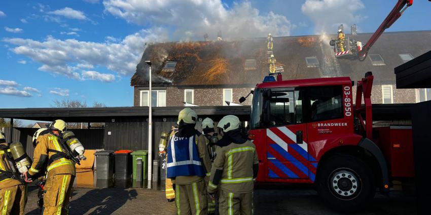 Brandweer blust brand