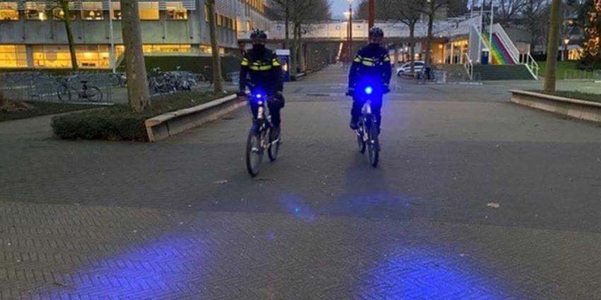 politie-biker-blauw-licht
