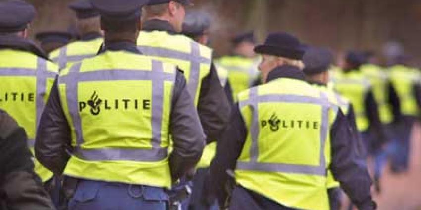 Foto van politie in gele hesjes | Archief EHF