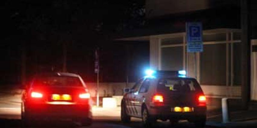 Foto van politieauto zwaailicht donker | Archief EHF