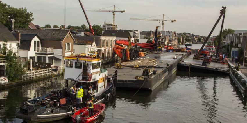 Vaarverkeer Alphen nog zeker enkele weken gestremd