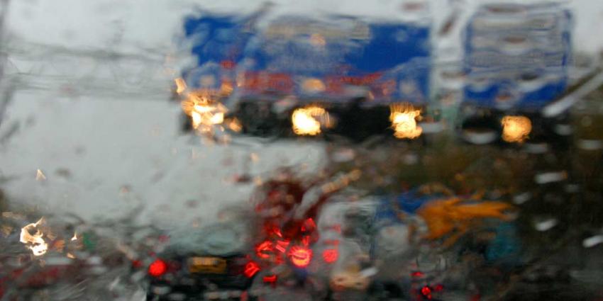 VID verwacht deze week meer verkeersdrukte door slechte weer