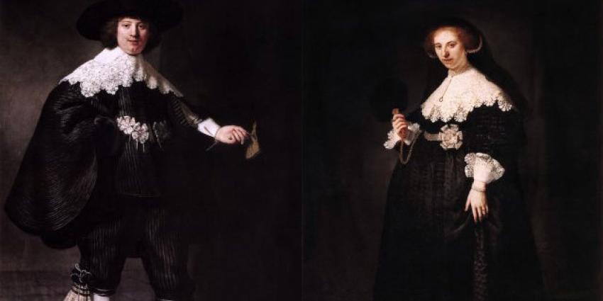 Twee schilderijen Rembrandt te koop