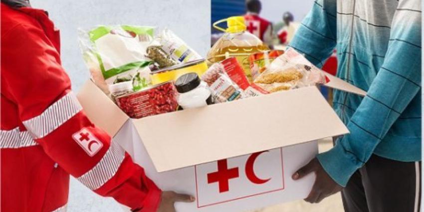 Voedselpakket Rode Kruis